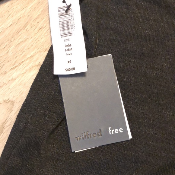Wilfred Aritzia Iesha t-shirt (black) - Picture 4 of 4